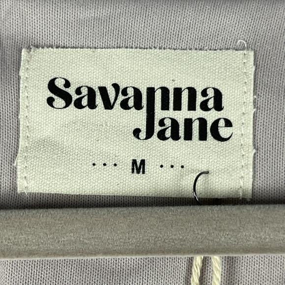 Savanna Jane Tiered Maxi Dress Womens Medium Floral Embroidery Peasant Boho NEW - Picture 13 of 16